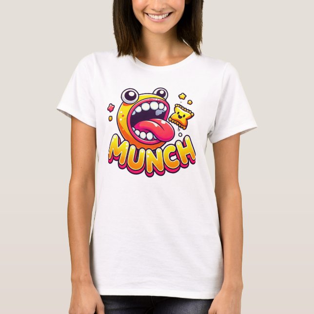 Camiseta Avanzar hacia el dreamland con el logo "SNOOZY" -  (Anverso)
