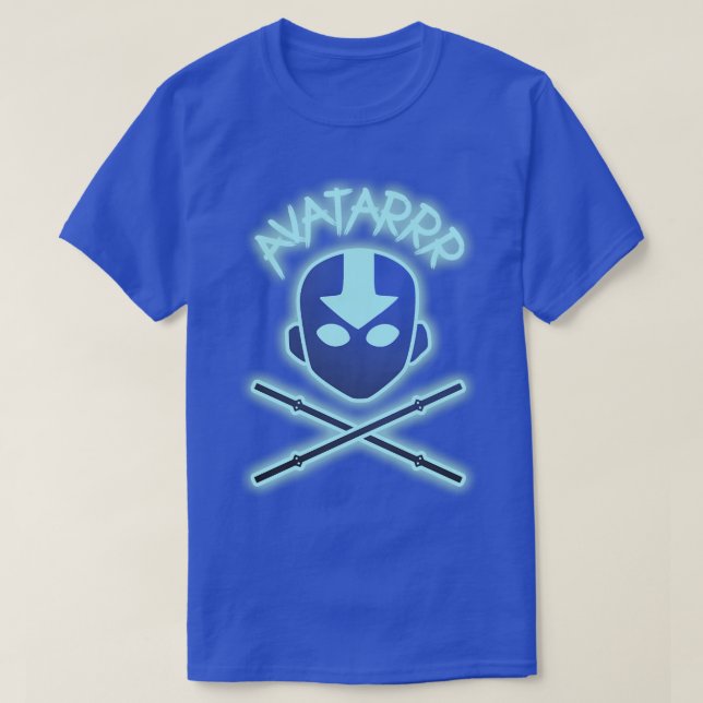 Camiseta Avatar Avatarrr y Crossbone (Diseño del anverso)