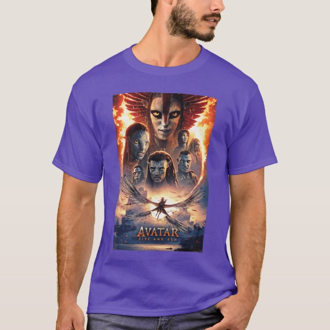 Camiseta Avatar Fire and Ash Official Movie Theatrical Post (Anverso)
