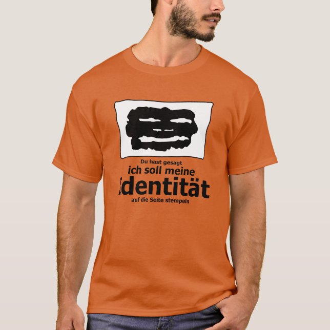 Camiseta Avatar Herr der Elemente Spruch (Anverso)