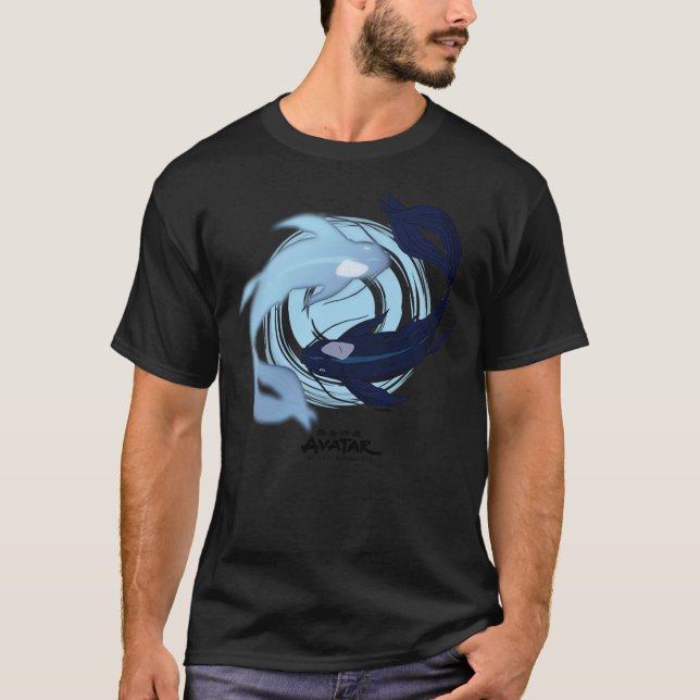 Camiseta Avatar The Last Airbender - Moon and Ocean Spirits (Anverso)