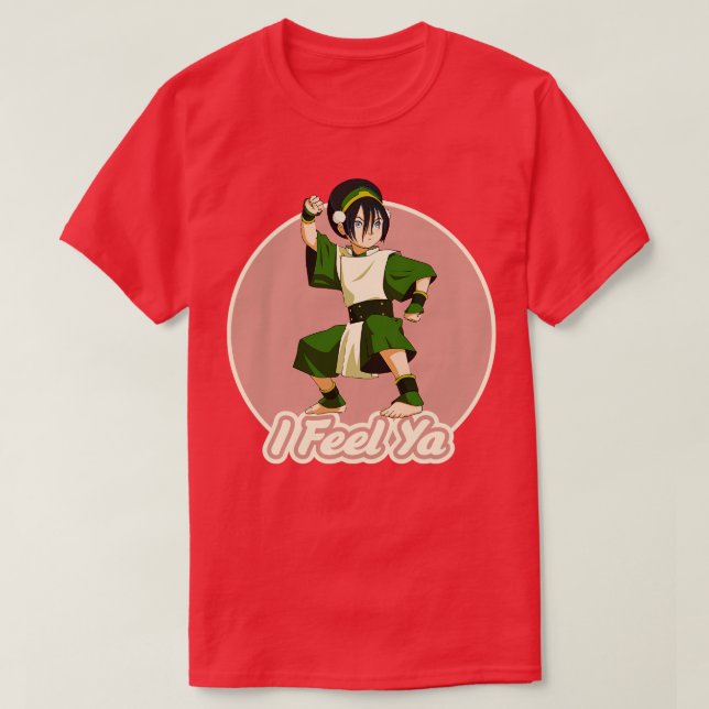 Camiseta Avatar Toph I Feel Ya (Diseño del anverso)