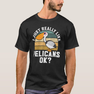 Camiseta Ave Amante Volando Animales Ornitología Pelícanos