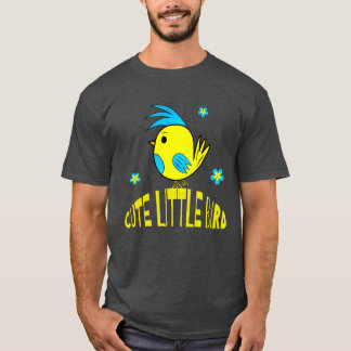 Camiseta Ave amarilla divertida