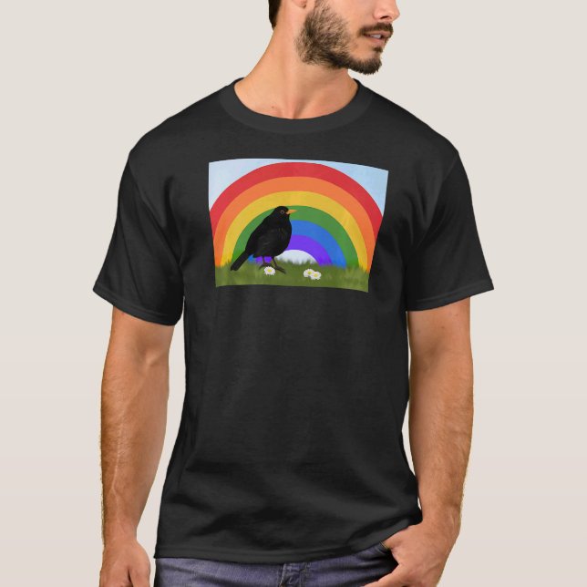 Camiseta Ave arcoiris Ave Birdwatcher Biolo (Anverso)