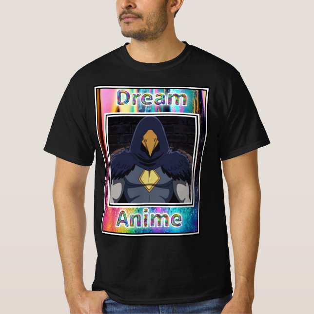 Camiseta Ave azul Dream Anime (Anverso)