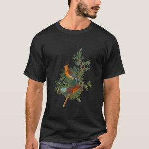 Camiseta Ave cedro de Aves de América divertido