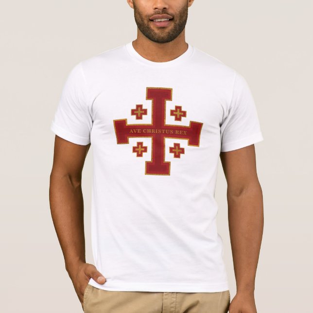 Camiseta Ave Christus Rex (Anverso)