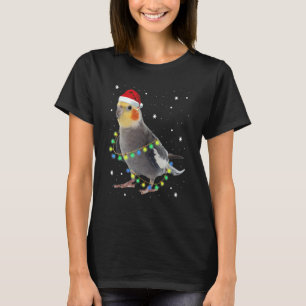 Camiseta Ave Cockatiel Santa Cockatoo Parrot