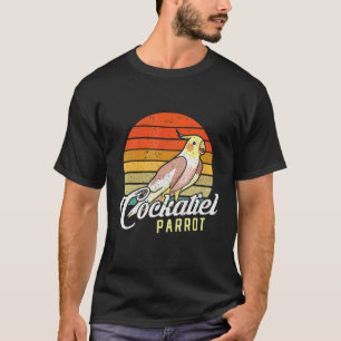 Camiseta Ave Coekatiel Parrot