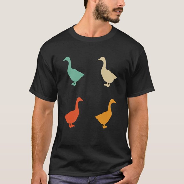 Camiseta Ave de agua de pato Mascota de pato ganadera ganad (Anverso)