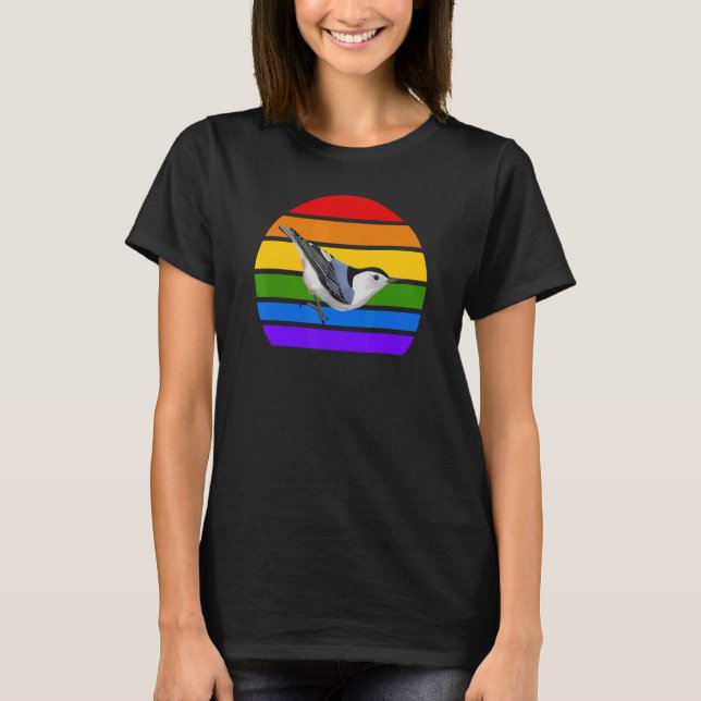 Camiseta Ave de Aves Arcoiris D (Anverso)