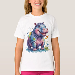Camiseta Ave de ciruela