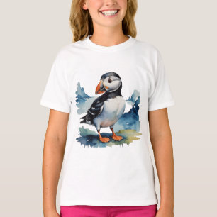 Camiseta Ave de ciruela
