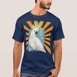 Camiseta Ave de Cockatoo Realista