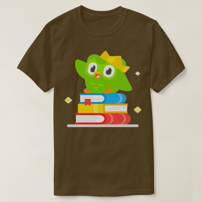 Camiseta Ave de Cute Duolingo (Diseño del anverso)