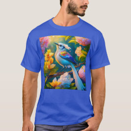 Camiseta Ave de Fantasía Ala de Arcoíris