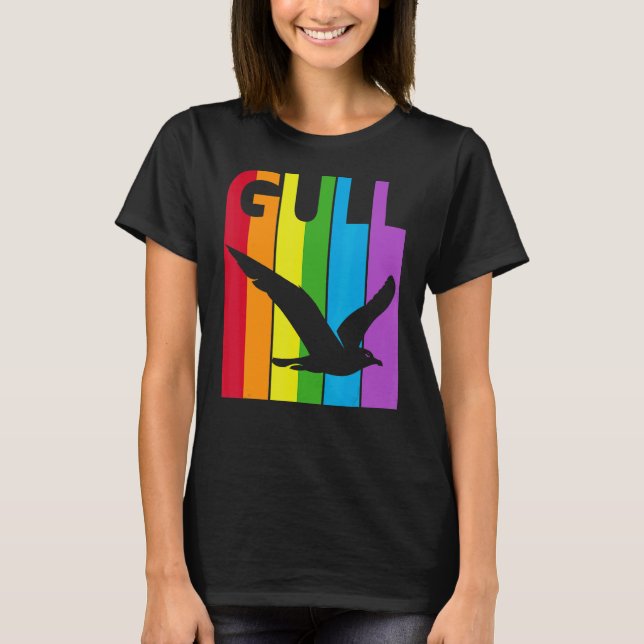 Camiseta Ave de Guia Arcoiris (Anverso)