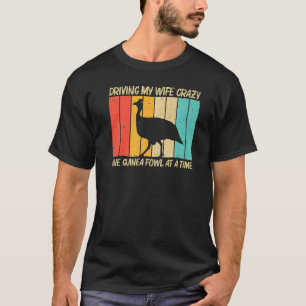 Camiseta Ave De Guinea Para Hombres Boys Dad Guinea Hen Pou