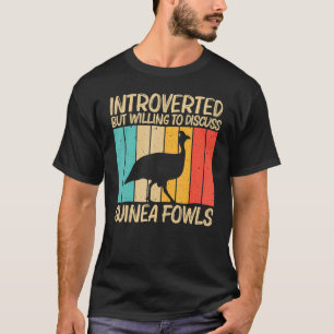 Camiseta Ave De Guinea Para Hombres Mujeres Guinea Hen Aves