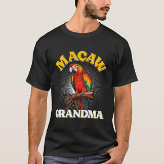 Camiseta Ave de la abuela de Macaw amante de los Macaws Par