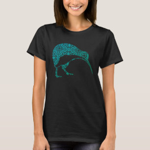 Camiseta Ave de Nueva Zelanda de la tribu Maorí Kiwi