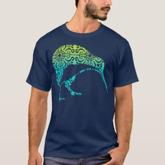 Camiseta Ave de Nueva Zelanda de la tribu Maorí Kiwi