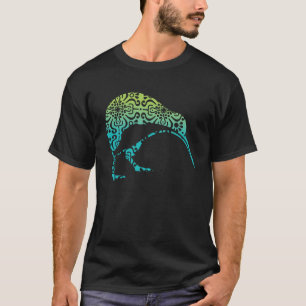 Camiseta Ave de Nueva Zelanda de la tribu Maorí Kiwi
