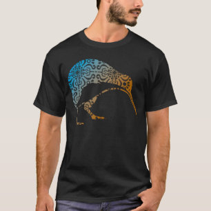 Camiseta Ave de Nueva Zelanda de los aborígenes maoríes de 