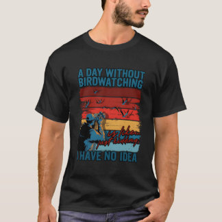 Camiseta Ave de pájaros Amigo del ornitólogo Birding