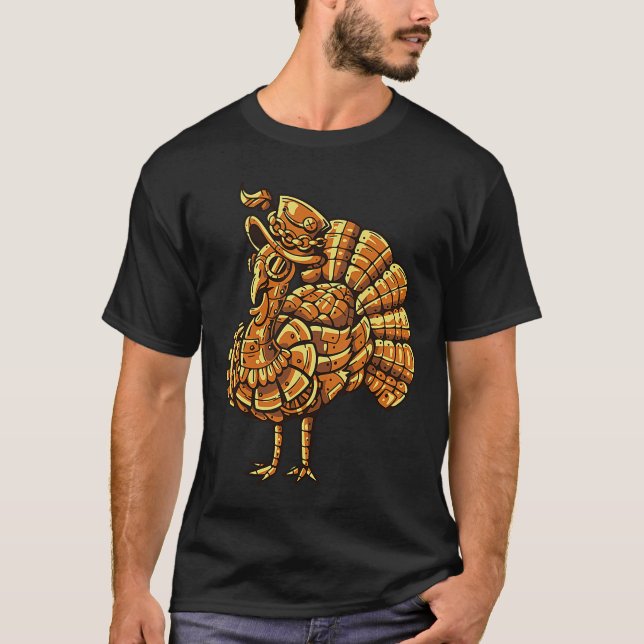 Camiseta Ave de pavo silvestre (Anverso)