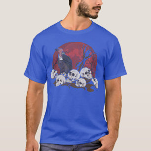 Camiseta Ave de prey animal regalo de luna llena amigos de