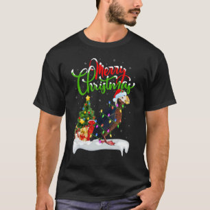 Camiseta Ave de Puffin Decoraciones navideñas Santa Puffin