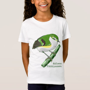 Camiseta Ave de Rifleman titititiponamu NZ