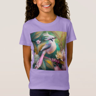 Camiseta Ave de Rubor con cresta blanca Jay Fantasy