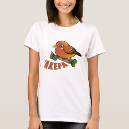 Camiseta Ave del bosque de Akepa Hawaii