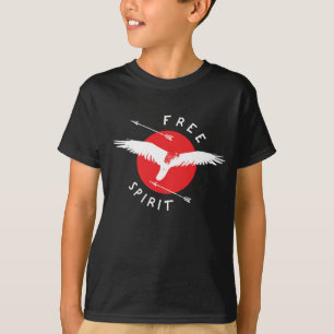 Camiseta Ave Del Espíritu Libre De Preya