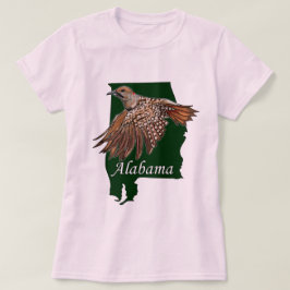 Camiseta Ave del estado de Alabama