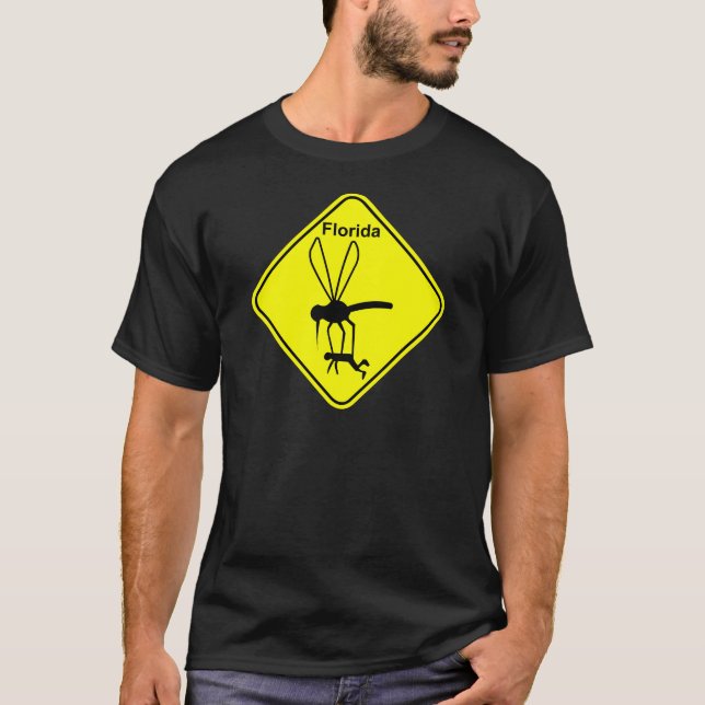 Camiseta Ave del estado de Florida al mosquito (Anverso)