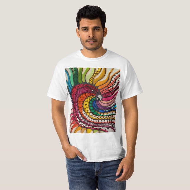 Camiseta Ave del Orgullo 2025 (Anverso completo)