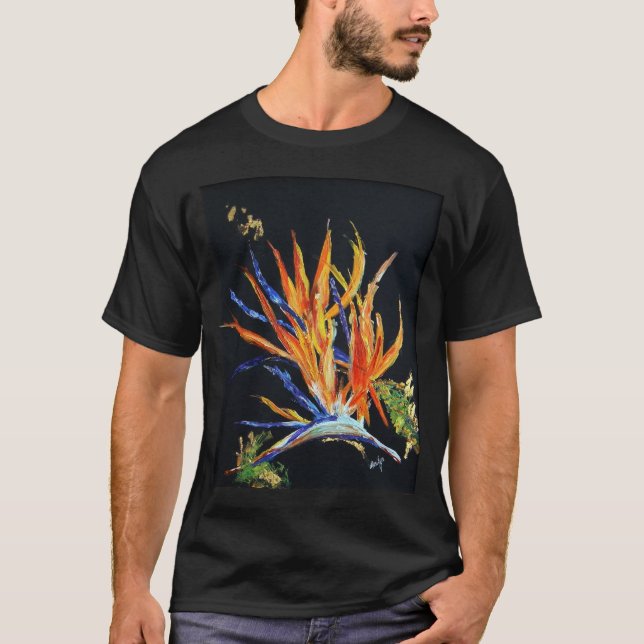 Camiseta Ave del paraíso (Anverso)