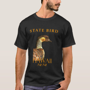 Camiseta Ave del Territorio de Hawái El Ganso Hawaiano