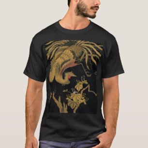 Camiseta Ave dorado Antídoto clásico japonés