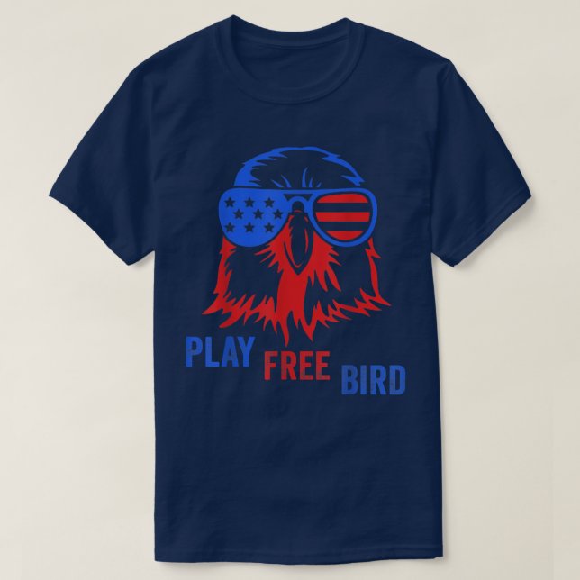 Camiseta Ave Eagle americano  (Diseño del anverso)