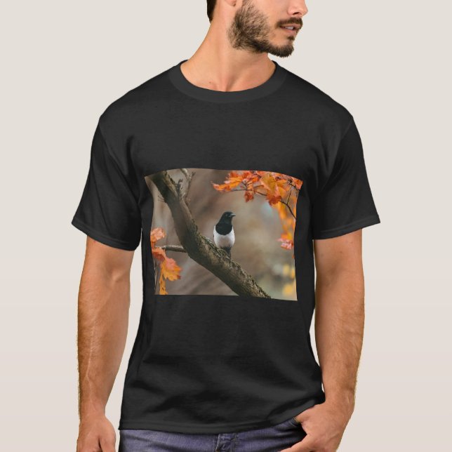 Camiseta Ave en vuelo 4K Art Tee (Anverso)