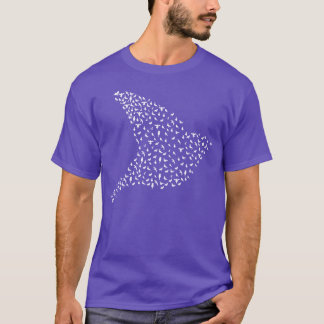 Camiseta Ave Flying Birding Art boy