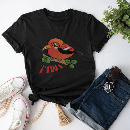 Camiseta Ave Forestal Iiwi Hawaii
