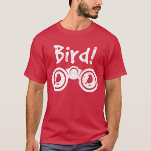 Camiseta Ave Graciosa observación de aves Guay Bird Mirando