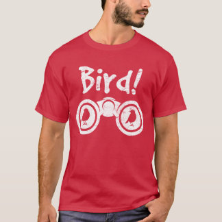 Camiseta Ave Graciosa observación de aves Guay Bird Mirando