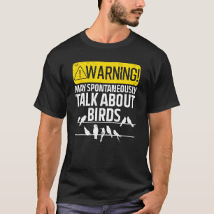 Camiseta Ave Graciosa Para Hombres Mujeres Aves Vigilantes